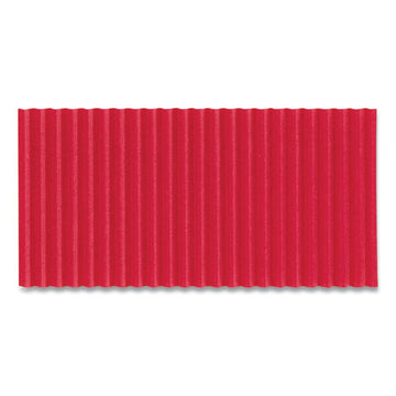Pacon® Corobuff Corrugated Paper Roll, 48" X 25 Ft, Flame Red freeshipping - TVN Wholesale
